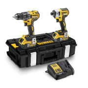 Sada aku šroubováku DCD796 a rázového utahováku DCF887 DeWalt DCK266P2T