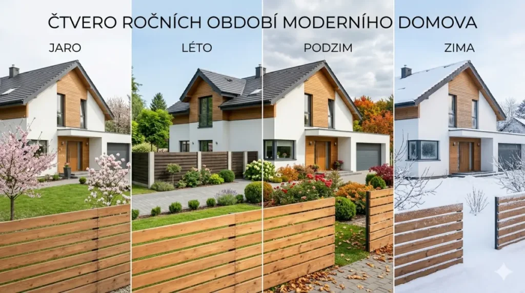 Údržba domu v jednotlivých ročních obdobích