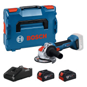 Aku bruska úhlová Bosch GWX 18V-8 Professional X-Lock 125 mm 2x4.0Ah 06019N9102